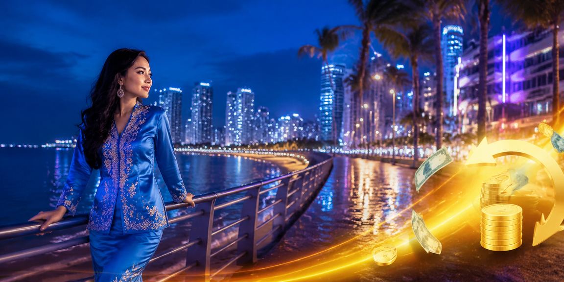 Bonus cashback bergaya baju kurung di Pulau Pinang